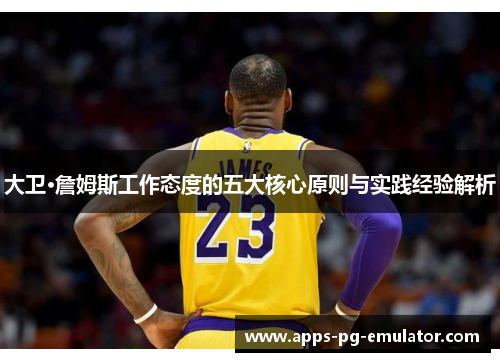 大卫·詹姆斯工作态度的五大核心原则与实践经验解析