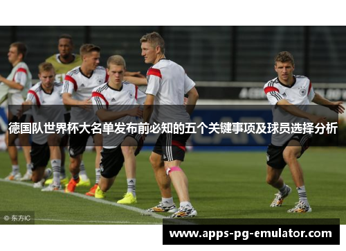 德国队世界杯大名单发布前必知的五个关键事项及球员选择分析