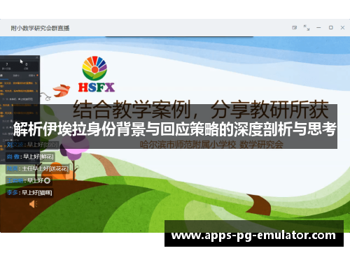 解析伊埃拉身份背景与回应策略的深度剖析与思考